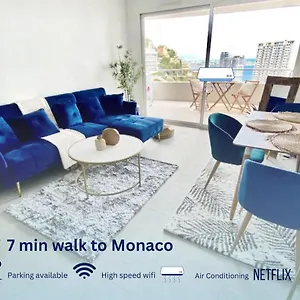  Appartement Luxurious Flat At 5 Min By Walk To Monaco, Free Parking And Sea View Frankrijk
